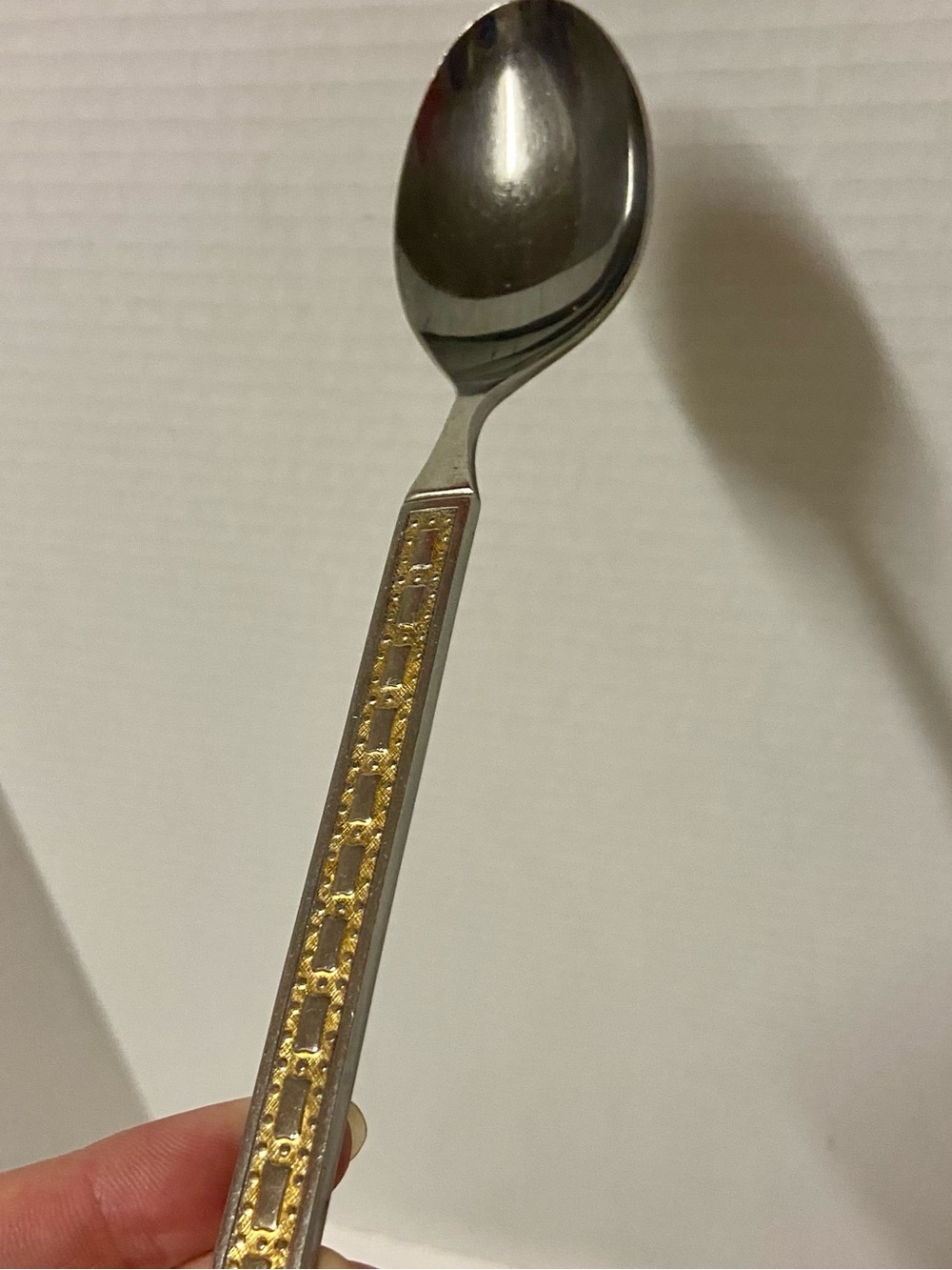 Rostfrei Set of 6 Soup Spoons Cutlery Tablespoons Atomic Retro Vintage MCM
